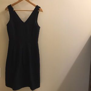 Heavy structured banana republic dress